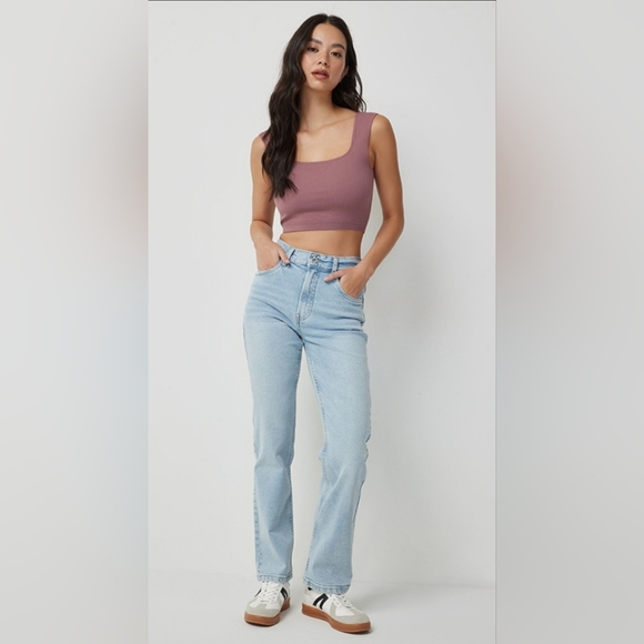 Ardene Denim - Ardene Blue Straight Leg Jeans
